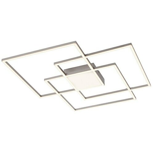 JUST LIGHT LED stropna svetilka Asmin (12 W, Do x &amp;Scaron; x V: 75 x 75 x 6 cm, Jeklo, Večbarvno) Slike
