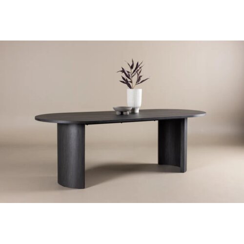 Vind Collection Vind pravokutni blagovaonski stol Grundsund 220 &amp;times; 100 &amp;times; 75 cm, crna Slike