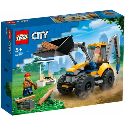 Lego City - 60385 Gradbeni rovokopač