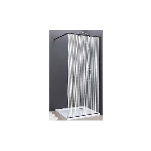 Tuš stijenka 100x195 dekor+crni profil K1007 SHOWERLUX Cijene