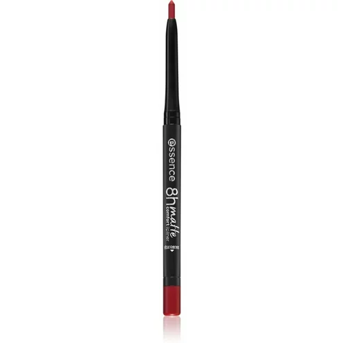 Essence 8h Matte Comfort mat svinčnik za ustnice s šilčkom odtenek 07 Classic Red 0,3 g