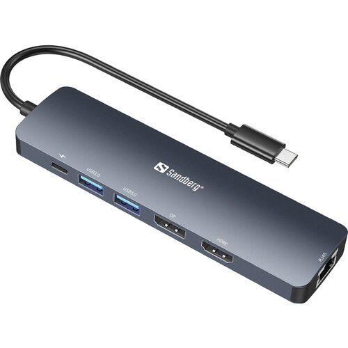 Sandberg priklopna postaja usb-c 8K display dock 136-43 Slike