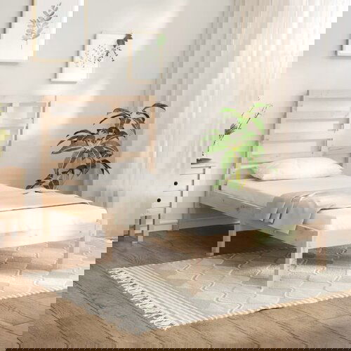 Furnova Posteljni okvir trden les 75x190 cm, (21931586) Slike