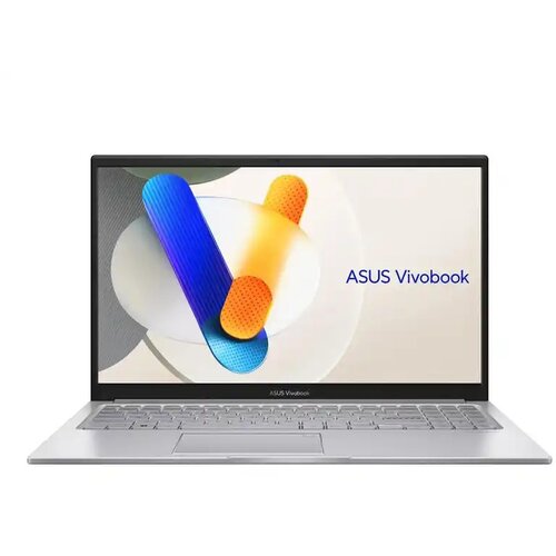 Asus Laptop VivoBook 15 X1504VA-BQ1649 15.6 FHD IPS/i5-1334U/16GB/NVMe 512GB/FPR/backlit/srebrna Cene