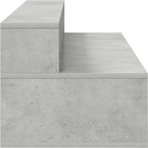 Studio radni stol Betonska siva 110 x 42,5 x 36 cm Slike