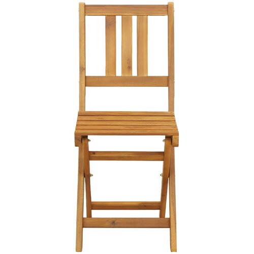  Vanjske bistro stolice 8 pcs Prirodna 40 x 42 x 85 cm Slike