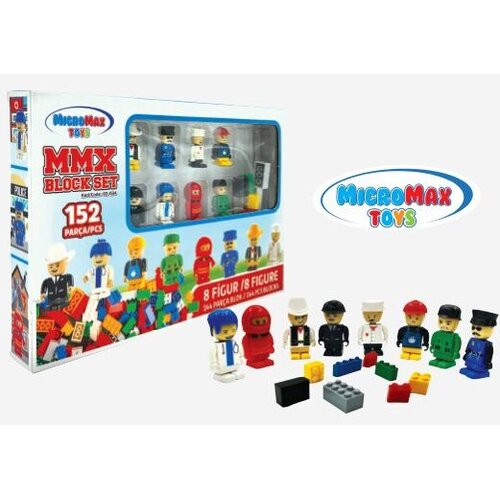 Micromax globo Kocke 152delova sa figurama Slike