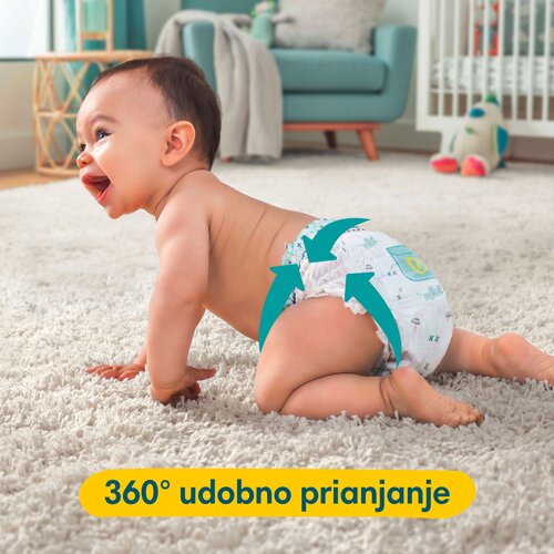 Pampers Pants hlačne pleničke, &amp;scaron;t. 4, za 9 - 15 kg, 176 kos S4 176/1 Slike