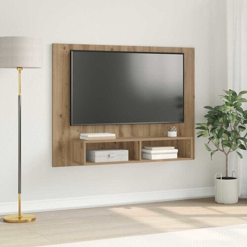  Set TV komoda Zidne Umjetnički hrast 120 x 23,5 x 90 cm Cene