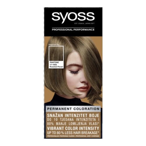 Syoss barva za lase - Permanent Coloration - 17-1052 Roasted Pecan Cene