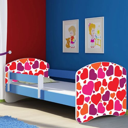 ACMA 2 krevet za decu Srca Blue, 140x70 Cene