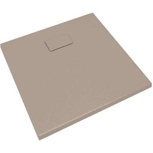 VidaXL Kada za tu&amp;scaron; SMC smeđa 90 x 90 cm Slike