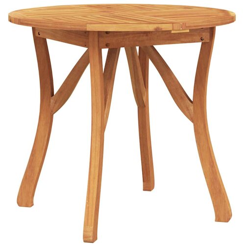  5-dijelni vrtni blagovaonski set od masivnog bagremovog drva Smeđa &amp;Oslash; 85 cm Slike