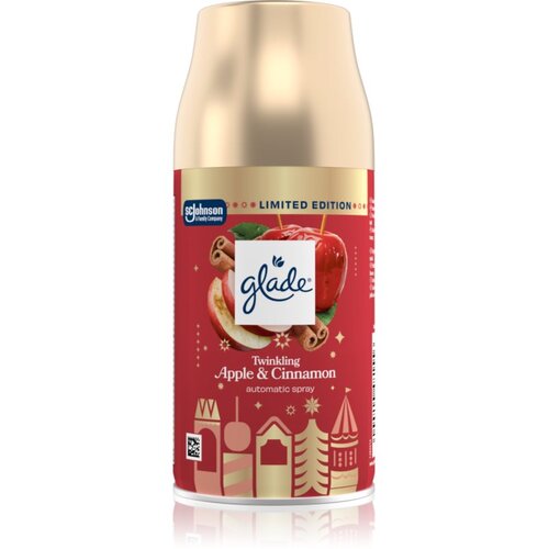Glade Automatic Twinkling Apple &amp;amp; Cinnamon automatski osvježivač zraka zamjensko punjenje 269 ml Slike