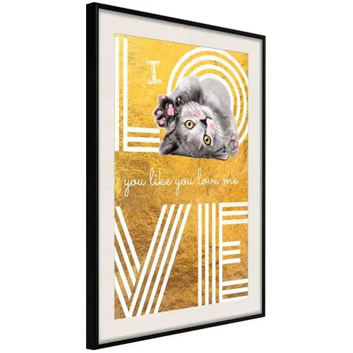  Poster - Cat Love 20x30