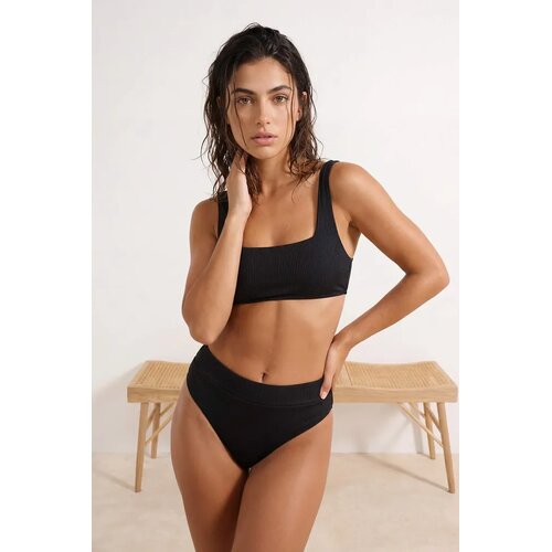 TRENDYOLMILLA Ženski gornji deo kupaćeg Tbess26Bu00023, Crni Slike