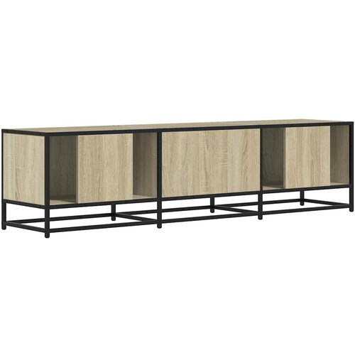  ormarić Sonoma hrast 160x35x41 cm Konstruirano drvo i metal Slike