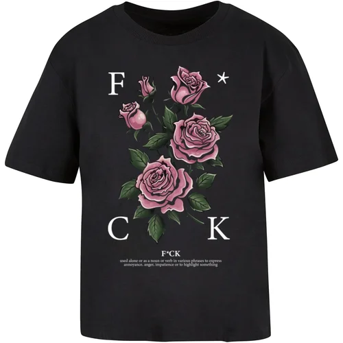 Mister Tee Women's T-shirt F*cking Roses black