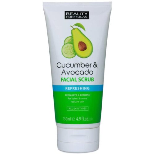 Beauty Formulas CUCUMBER&AVOCADO Piling za lice 150ml Cene