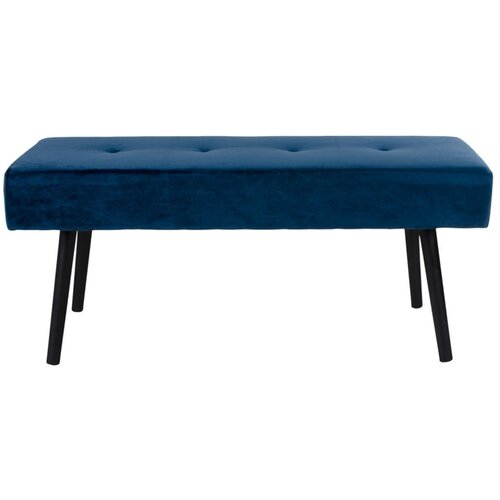 Bonami Essentials Modra žametna klop loomi.design Skiby Cene