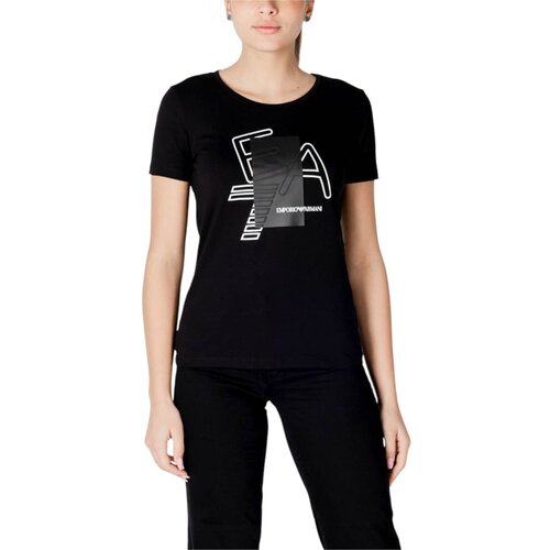 Ea7 Emporio Armani Majice s kratkimi rokavi 7W000187 AF10373 Črna Slike