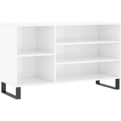 Maison Chic Omarice za obutev - Kopa za čevlje visok sijaj bela 102x36x60 cm inženirski les, (21778057) Cene