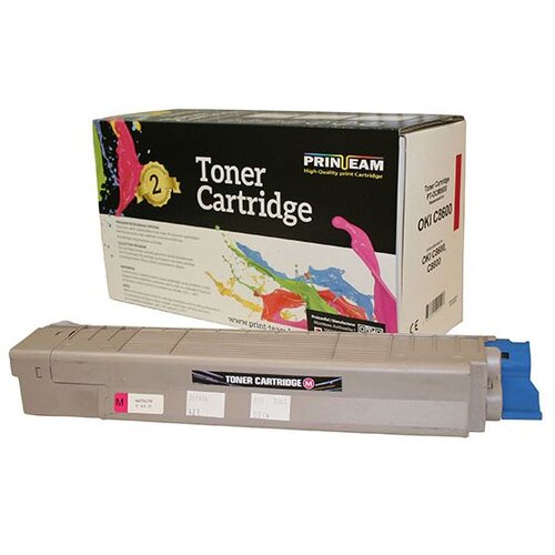  Toner Print-Team OKI C8600/C8800 Magenta Cene