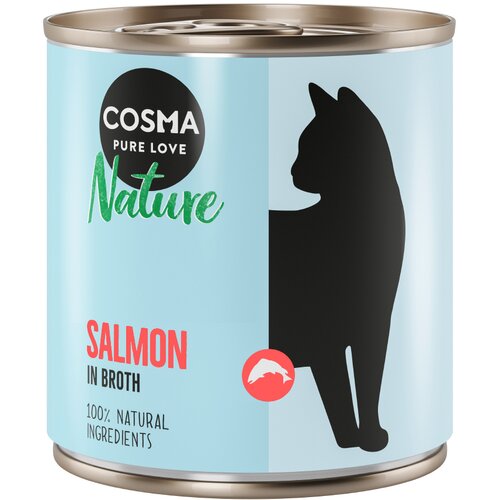Cosma Ekonomično pakiranje Nature 12 x 280 g - Losos Slike