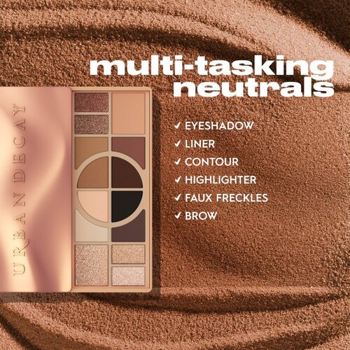 Urban Decay Naked Shaped paleta sjenila za oči nijansa Warm 160.6 g Slike