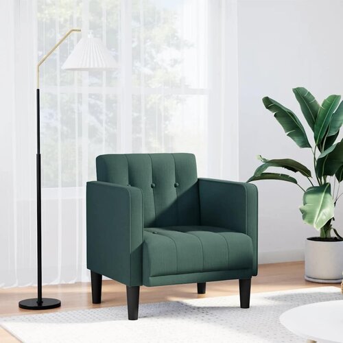 SOFA s naslonima za ruke tamnozelena 53 cm tkanina - Tamnozelena 1 Cijene