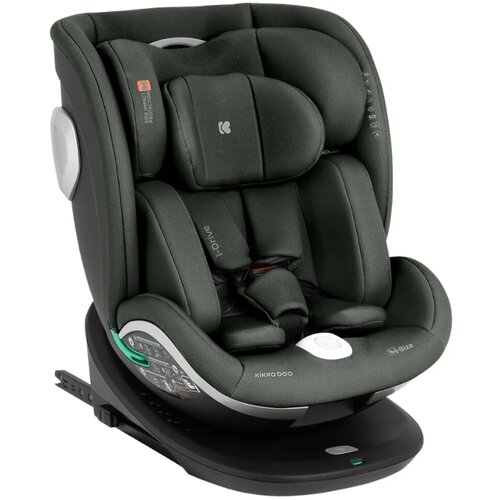 Kikka Boo Drive Isofix auto sedište za decu i-Size Army Green, 40-150cm Cene