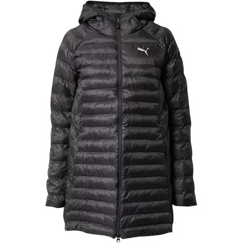 Puma Sportska jakna crna / bijela