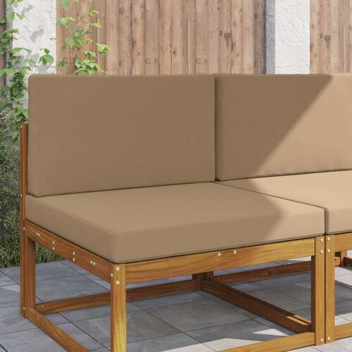  Zunanja blazina za kavč 2 pcs Taupe Poliester, (5000202635) Cene