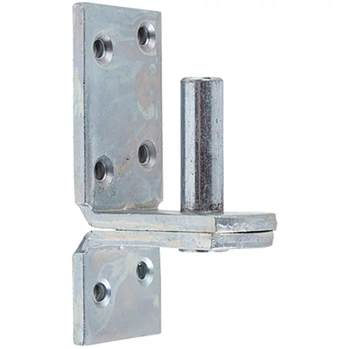  Nasadilo za vrata Stabilit (premer vezne osi: 13 mm, razmik med vezno osjo in ploščo: 25 mm, 99 x 39 mm)
