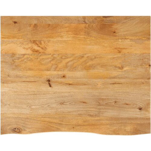 VidaXL Mizna plo&amp;scaron;ča z naravnim robom 100x80x2,5 cm trden mangov les, (21412470) Slike