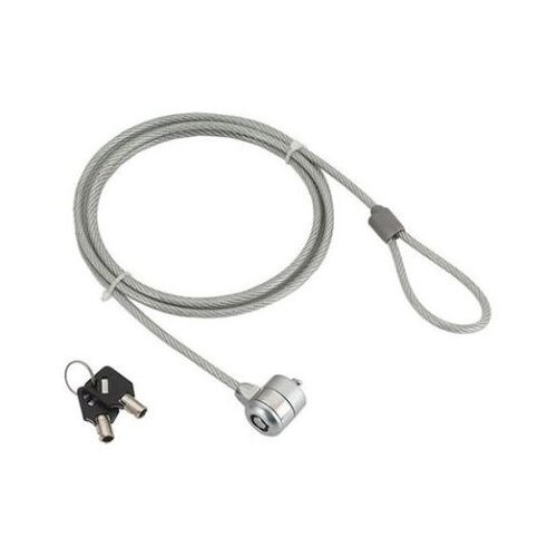 Kensington lock sigurnosni kabal lock kit za notebook sa ključem, GEMBIRD, LK-K-01, 1,8m Slike