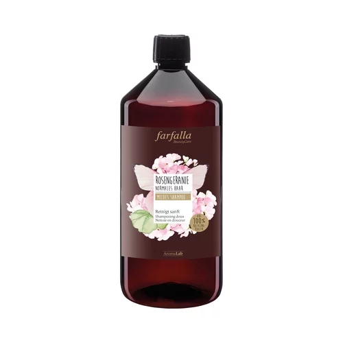 farfalla nežen šampon "dišeča pelargonija" - 1.000 ml