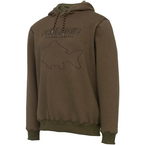 Prologic Majica s kapuljačom Mega Fish Hoodie Army Green L