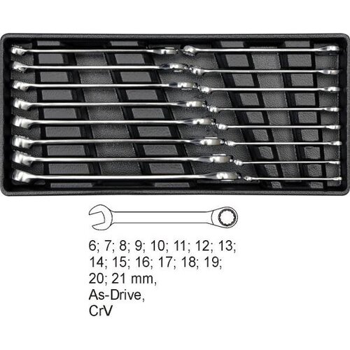 Yato predalnik vstavite ravne tipke 16 elementov 6-21 mm 5531, (21121269) Cene