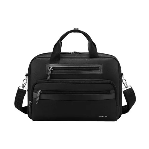 Tigernu torba laptop travel office sling shoulder messenger bag T-L5207 črne barve