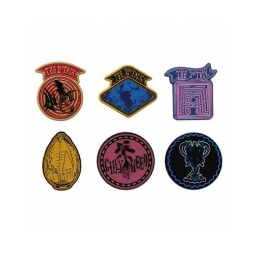 Fanattik Harry Potter Limited Edition Set of 6 Triwizard Tournament Pin Badges Cene