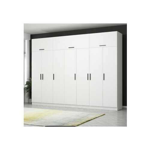 Hanah home Ormar Kale-3089, 315x235x52 cm, Bijela Slike