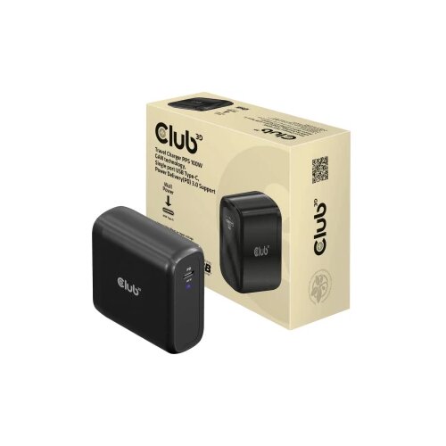 Club3d CAC-1908 strujni adapter za prijenosno računalo 100 W 1x USB-C&reg; unutra&scaron;nje područje GaN, USB power delivery (USB- Cijene