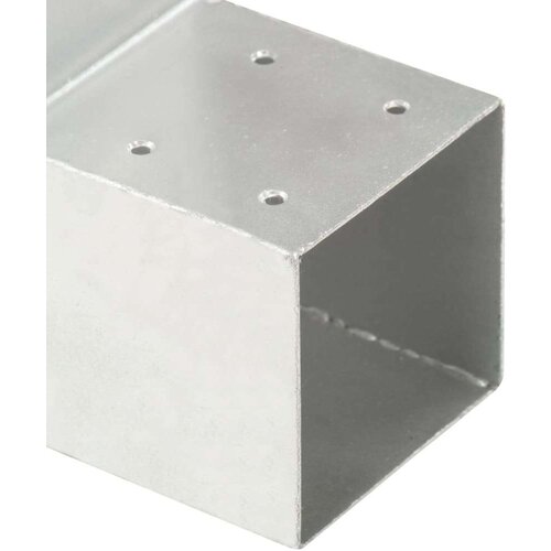 VidaXL spojnici za stupove u l-obliku 4 kom pocinčani metal 71 x 71 mm Slike