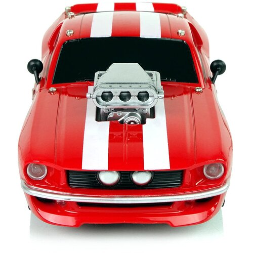  Auto na daljinsko upravljanje 1:16 Stripes Pilot - crveni Slike