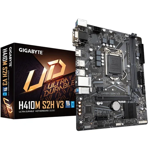 Gigabyte MB H410M S2H V3 1.1 Intel H510, LGA1200, 2xDDR4 VGA, DVI, HDMI, micro ATX