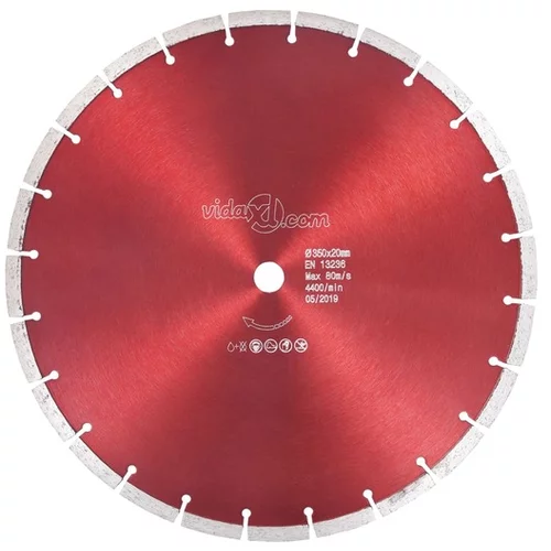  Diamantni rezalni disk iz jekla 350 mm