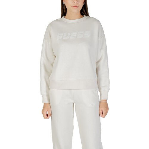 Guess Puloverji AELIA CN SWEATSHIRT V5BQ10 KB681 Bela Slike
