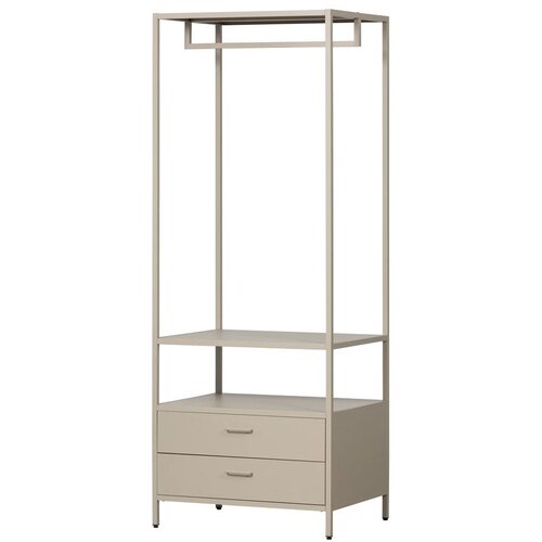 WOOOD Bež otvoreni metalni ormar 70x185x54 cm Ferris &amp;ndash; Slike