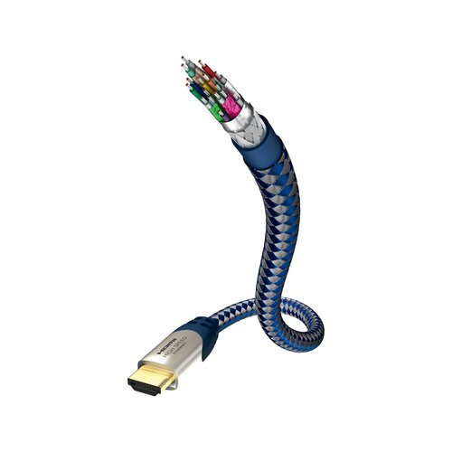 Inakustik 00423015 HDMI kabel, 1,5m, moder Cene